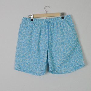 BROOKS BROTHERS 346 Swim Trunks Board Shorts Large